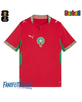 Maroc Tricou Fotbal Replică Mondial 2026 Barbati Acasa Maroc Tricou Fotbal Replică Mondial 2026 Barbati Acasa